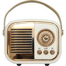 Mikado MD-24BT Echoes 3W 800MAH Beyaz USB + Tf Kart Bluetooth Des