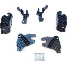 Bross Otomotiv Audi A6 C7 4g Avant Sedan A6L Allroad Quattro S6 4G0998121A 4G0998122A Için Sağ Sol Ön Far Ayak Tamir Seti