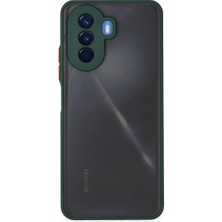 Magicool Huawei Nova Y70 Kılıf Montreal Silikon Kapak - Yeşil