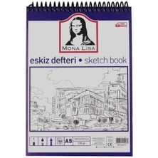 Supertrend Mona Lisa Telli Eskiz Çizim Defteri (Sketch Book) A5 120 Gr. 50 Yp.