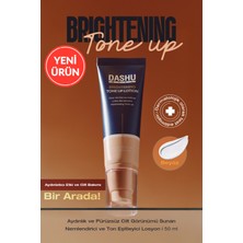 Aydınlatan, Nemlendiren ve Ton Eşitleyici Etki Sunan Losyon Dashu Mens Brightening Tone Up Lotion