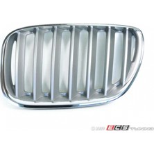 TŞT Bmw X5 Ön Panjur Nikelaj Tıtan Sol 2004-2006 (Oem No:  51137124815)