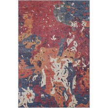 Aren Halı Lajas Modern Multi Polyester ve Pamuklu Kaydırmaz Tabanlı Yıkanabilir Dijital Baskı Halısı