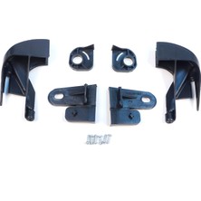 Bross Otomotiv Fiat Fiorino Mk3 225 Citroen Nemo Peugeot Bipper 2007-2020 6212F4 6212F3 Için Sağ Sol Ön Far Ayak Tamir Seti