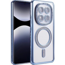 Magicool Xiaomi Redmi Note 14 Pro 5g Joke Simli Magneticsafe Kılıf - Mavi