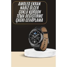 Evyora Çoklu Kordon Hediyeli Akıllı Saat Çağrı Cevaplama Müzik Dinleme Dokunmatik Ekran