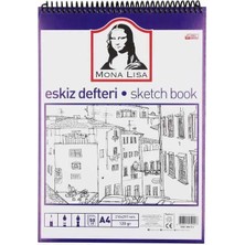 Supertrend Mona Lisa Telli Eskiz Çizim Defteri (Sketch Book) A4 120 Gr. 50 Yp.