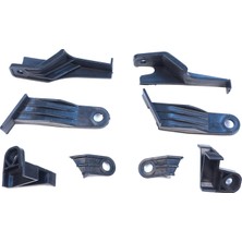 Bross Otomotiv Toyota Corolla MK11 4-Kapı Sedan 2014-2016 8115002E60 8111002E60 Için Sağ Sol Ön Far Ayak Tamir Seti