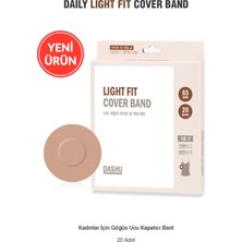 Kadınlar Için Göğüs Ucu Kapatıcı Bant Dashu Daily Light Fit Cover Band 20PCS