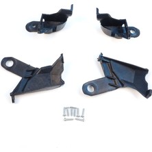 Bross Otomotiv Toyota Corolla MK10 E140 E150 Altis 2006-2010 8119412050 8119512050  Için Sağ Sol Ön Far Ayak Tamir Seti