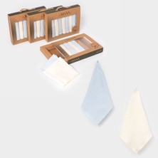 1959LV – Lovemaxx Unisex Craft Bebek Ağız Mendili Seti | 7’li Kutulu (Açık Mavi • Krem • Pembe)