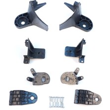 Bross Otomotiv Renault Symbol Mk3 Makyajlı Kasa 2017-ON 260609154R 260102037R Için Sağ Sol Ön Far Ayak Tamir Seti