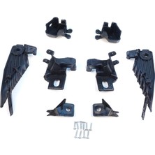 Bross Otomotiv Renault Megane Bfb K9A B9A Mk4 2016-ON 260601571R 260100506R Için Sağ Sol Ön Far Ayak Tamir Seti