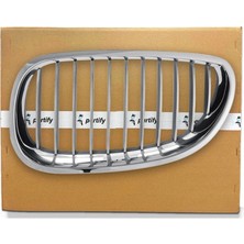 TŞT Bmw 5 Serisi Ön Panjur Nikelaj Sıyah Sol 2003- (Oem No:  51137065701)