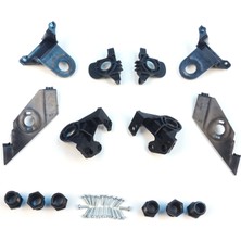 Bross Otomotiv Vw Passat 3c B7 362 365 2011-2014 3AA998225 3AA998226 Için Sağ Sol Ön Far Ayak Tamir Seti