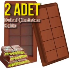 Pazarika 2 Adet Dubai Çikolatası Kalıbı Çikolata Kalıbı Bpa Free