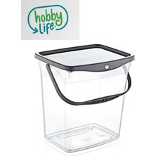 Q-Box Şeffaf Deterjan Kutusu - 6 Lt