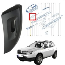 Zetoto Duster Tavan Çıtası Barı Sağ Ön Kapak (2009-2017)