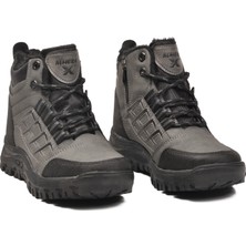 Walkway 700 Kaymaz Kürklü Soğuğa Dirençli Füme Unisex Bot