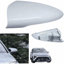 Zetoto Hyundai I20 Ayna Kapağı Açık Gri Renk Sol Taraf Sürücü Tarafı 2020+