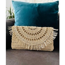 Venustar El Örgüsü Hasır Çanta