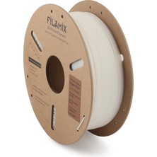 Filamix 1kg İnci Beyazı PLA+ 1.75MM Filament Plastik Malzeme Yüksek Baskı Kalitesi