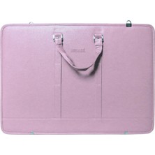 Supertrend Bback Deri Körüklü Proje Resim Çantası 40X55 Cm. Pastel Lila