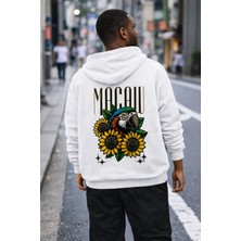 Camblys Old School Desenli Oversize Sweatshirt