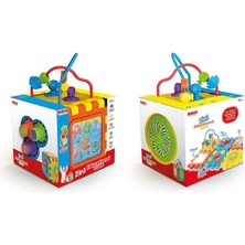 Popüler Sepet 2 In 1 Eğitici Küp ve Puzzle - 5092
