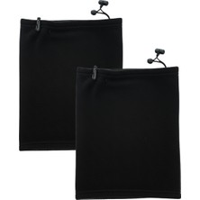 Quos 2'li Unisex Rüzgar Önleyici Polar Boyunluk Bere