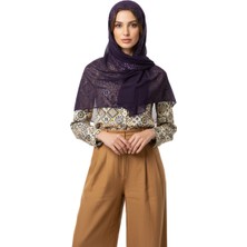 Oppland Kadın Şal Ibadete ve Ziyaretlere Uygun Nakışlı Dantelli Şık Çok Yönlü Hafif Tasarım