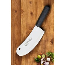 Erinox Soğan Satırı / Salata Bıçağı 32 cm 2 No Yuvarlak Sap Kişileştirilebilir Yatağan Bıçakları