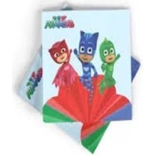 Pijamaskeliler Temalı Temaya Uygun Baskılı Doğum Günü Peçetesi 20'li