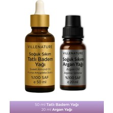 Villenature 2'li Set Argan Yağı 20 ml & Tatlı Badem Yağı 50 ml