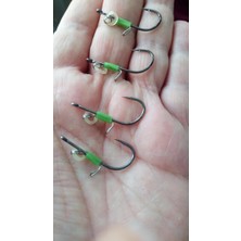 Hokkaido Glow,10 Adet (Xs) Boy,tekli,karides,teke Iğnesi,ürün Boyu 34 Mm.(Extra Küçük Boy)