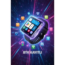Tekvora Android 11 Akıllı Saat | 2.64'' Geniş Ekran | 64GB Hafıza | Sim Kartlı | Gps | Sosyal Medya Destekli