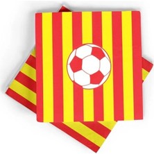 Galatasaray Temalı Temaya Uygun Baskılı Doğum Günü Peçetesi 20'li