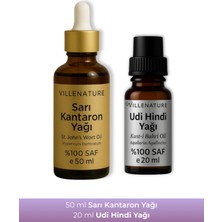 Villenature 2'li Set Sarı Kantaron Yağı 50 ml & Udi Hindi Yağı 20 ml