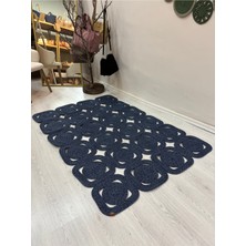 MaVaux Solena Jüt Hasır Dikdörtgen Şık Kilim Halı Paspas Yolluk Evinizi Şımartın Tarzınızı Yansıtın