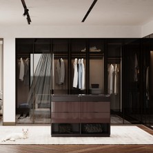 Enza Home Odena 1 Kapaklı Gardrop - Raflı Modül