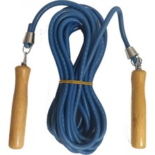 Supertrend 7 Metre Ahşap Saplı Atlama Ipi Lacivert 2807L