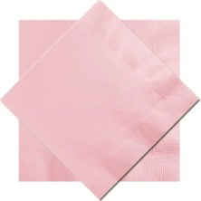 Pembe Doğum Günü Peçetesi 20'li