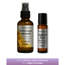 Villenature 2'li Set Ölmez Çiçek Hidrosolü 100 ml & Night Oil 10 ml