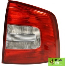Tyc Skoda Octavia Arka Stop Station Wagon Sağ 2009- 2013- (Oem No:  1Z9945112A)
