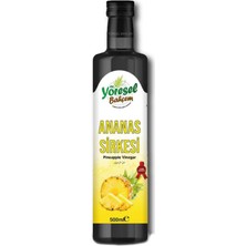 Yöresel Bahçem Ananas Sirkesi Doğal Fermantasyon Pineapple Vinegar 500 ml