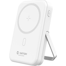 Genax Magsafe Standlı Kablosuz Powerbank 13.000 Mah