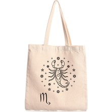 Giftora Burçlar Baskılı Kanvas Çanta