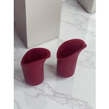 Dore Voir 2'li Çaydanlık Ucu Sızdırmaz Silikon-Kırmızı