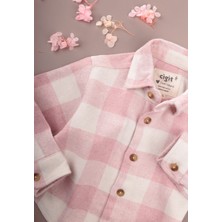 Cigit Oduncu Gömleği 1-9 Yaş Pembe Ekose