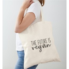 Giftora Future Vegan Tasarımlı Ham Bez Omuz